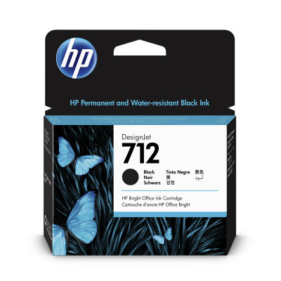 Atramentová náplň HP 712 -&nbsp;čierna -&nbsp;80 ml (3ED71A)