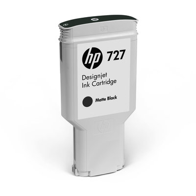 Atramentová náplň HP 727 - matná čierna (300 ml) (C1Q12A)