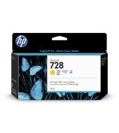 Atramentová náplň HP 728 - žltá (130 ml) (F9J65A)