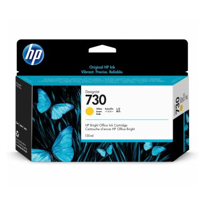 Atramentová náplň HP 730 -&nbsp;žltá (130 ml) (P2V64A)