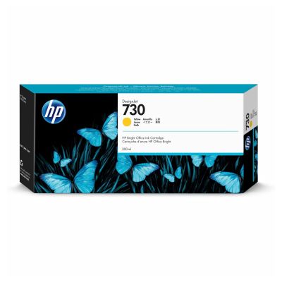 Atramentová náplň HP 730 - žltá (300 ml) (P2V70A)