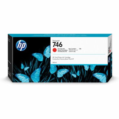 Atramentová náplň HP 746 -&nbsp;chromatická červená (P2V81A)