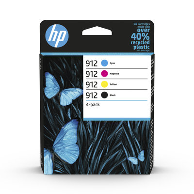 Atramentová náplň HP 912 -&nbsp;kombinované balenie (6ZC74AE)