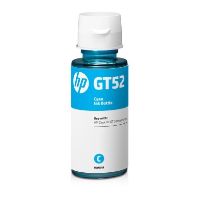 Fľaša atramentu HP GT52 -&nbsp;azurová (M0H54AE)