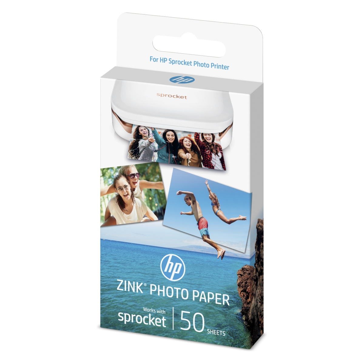 Samolepiaci fotopapier HP ZINK - 50 listov (1DE37A)