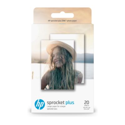 Samolepiaci fotopapier HP ZINK Plus - 20 listov (2LY72A)