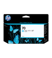 Atramentová náplň HP 70 - svetloazúrová (C9390A)