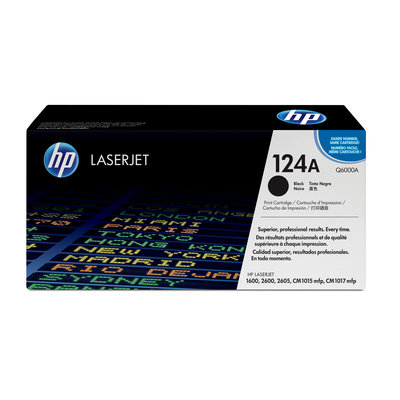 Toner HP 124A - čierny (Q6000A)