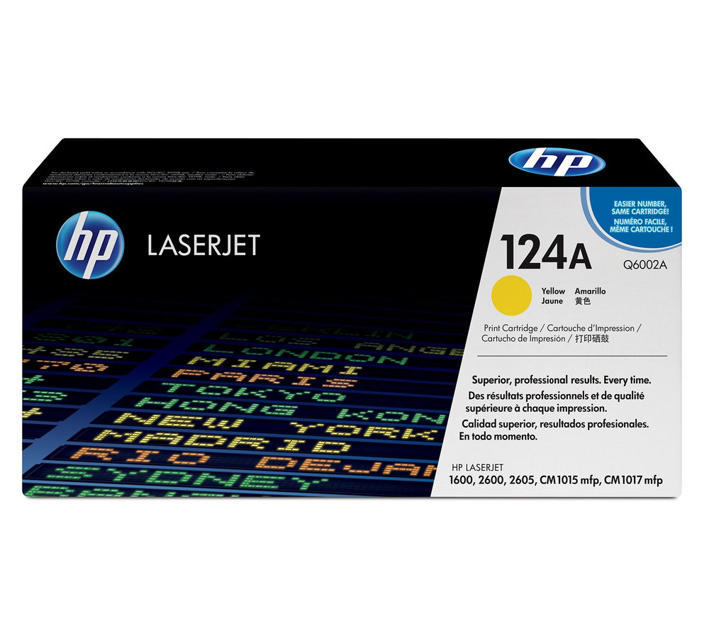 Toner HP 124A - žltý (Q6002A)