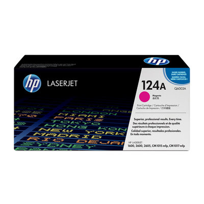 Toner HP 124A - purpurový (Q6003A)