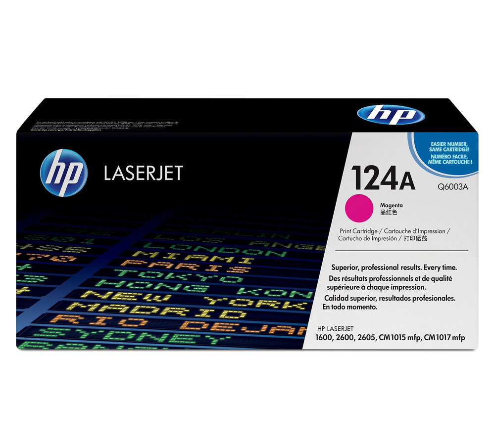 Toner HP 124A - purpurový (Q6003A)