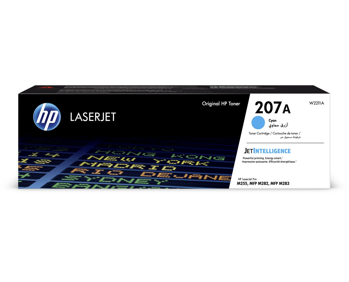 Toner HP 207A - azúrový (W2211A)