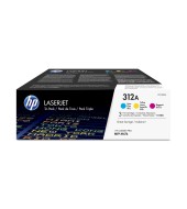 Toner HP 312A - azúrový, purpurový, žltý (CF440AM)