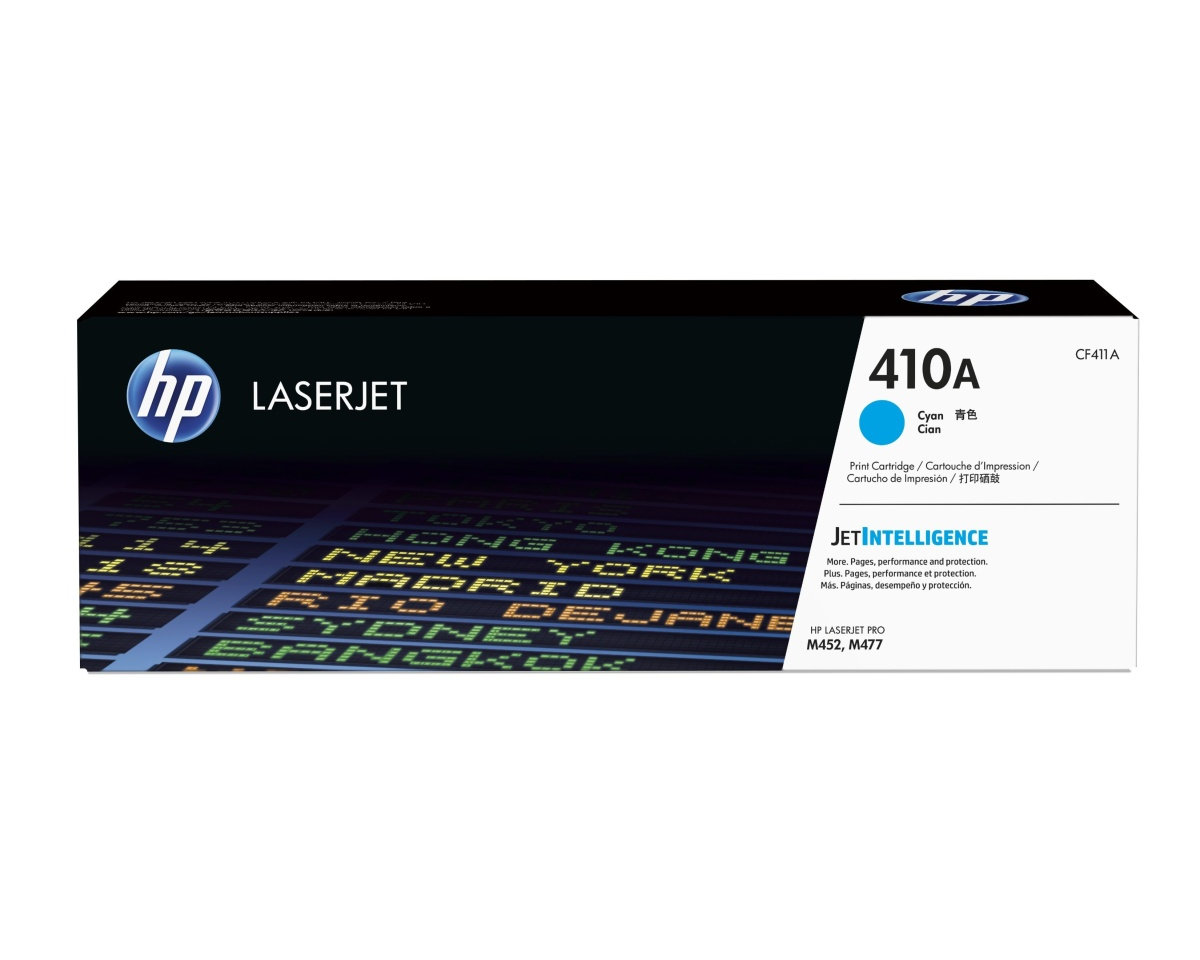 Toner HP 410A - azúrový (CF411A)