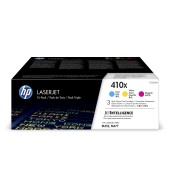 Toner HP 410X - azúrový, purpurový, žltý (CF252XM)