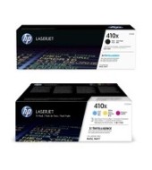 Toner HP 410X - azúrový, purpurový, žltý + HP 410X - čierny (CF252XM-CF410X)