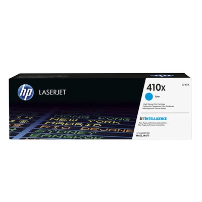 Toner HP 410X -&nbsp;azúrový (CF411X)