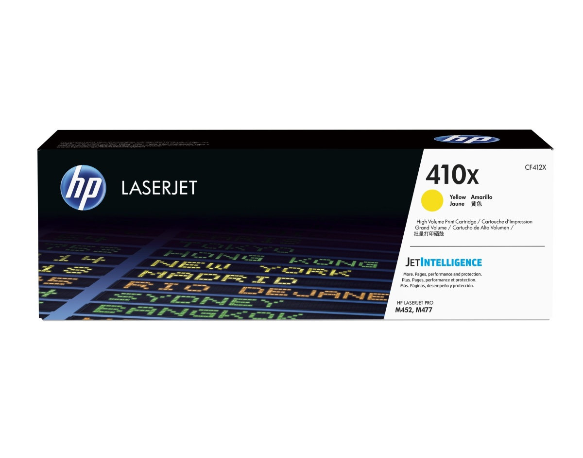 Toner HP 410X - žltý (CF412X)