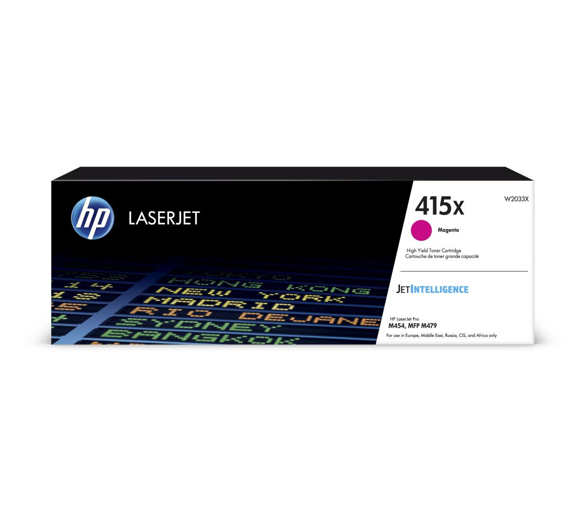 Toner HP 415X - purpurový (W2033X)