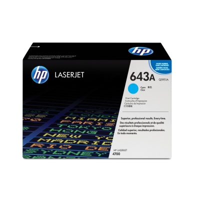 Toner HP 643A -&nbsp;azúrový (Q5951A)