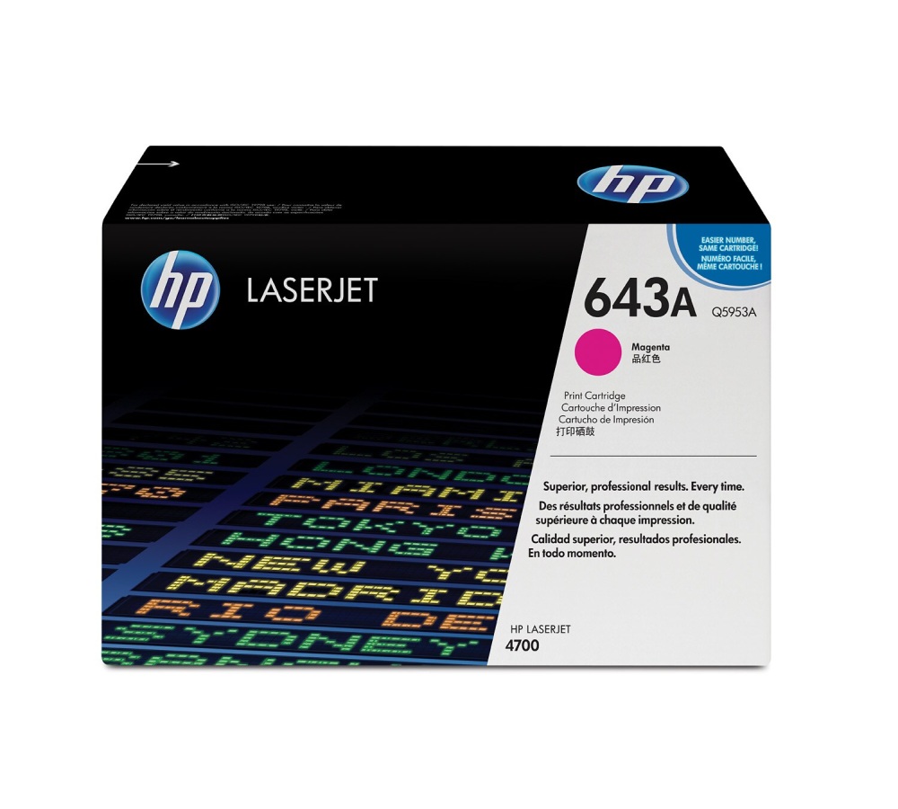 Toner HP 643A - purpurový (Q5953A)