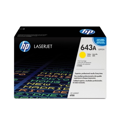 Toner HP 643A - žltý (Q5952A)