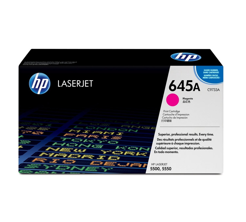 Toner HP 645A - purpurový (C9733A)