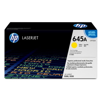 Toner HP 645A -&nbsp;žltý (C9732A)