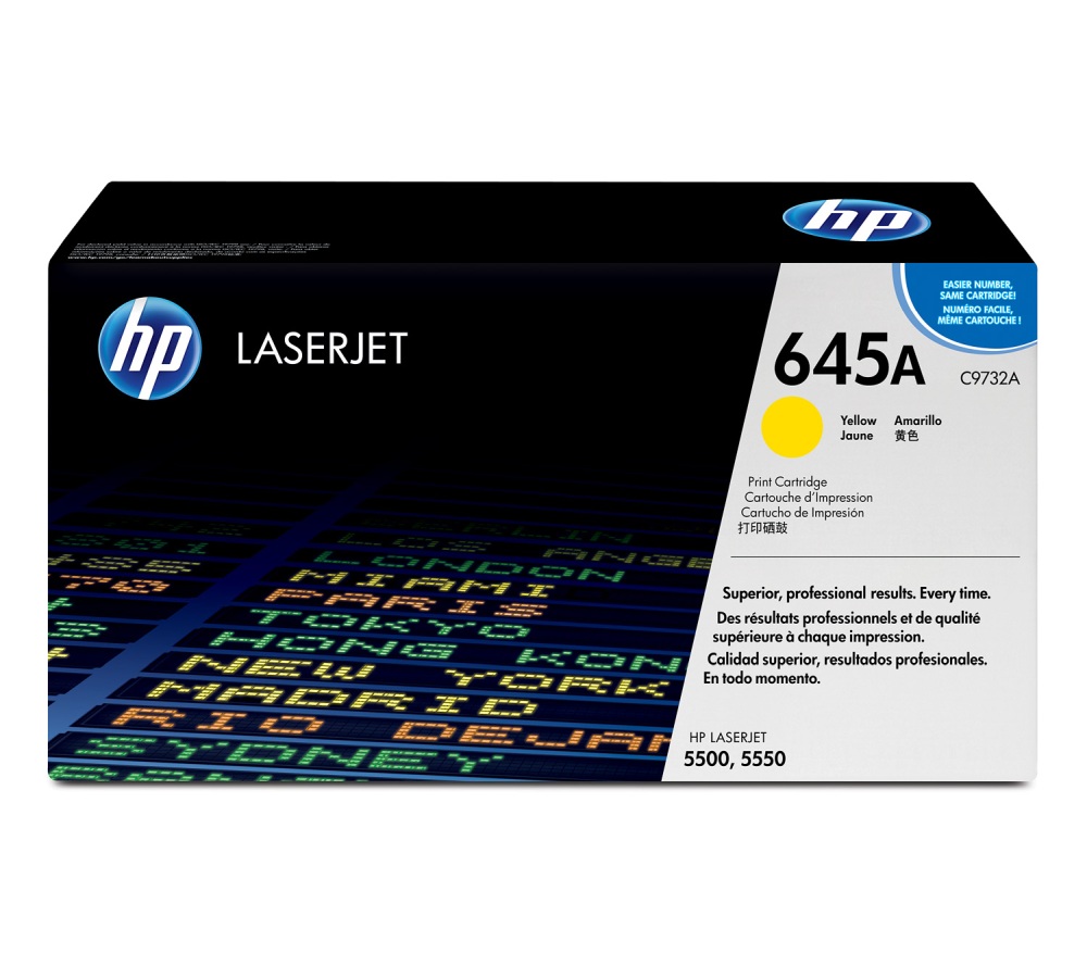 Toner HP 645A - žltý (C9732A)