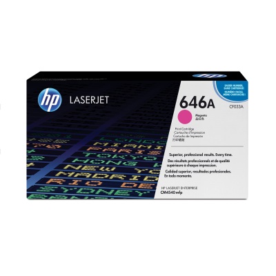 Toner HP 646A - purpurový (CF033A)