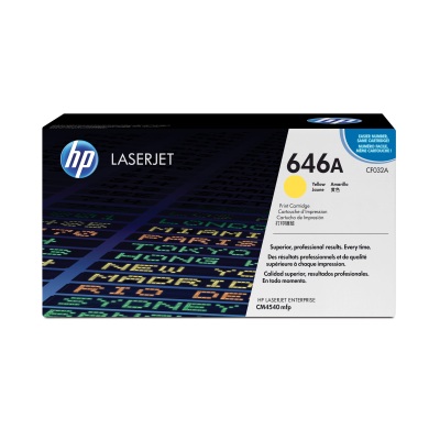 Toner HP 646A - žltý (CF032A)