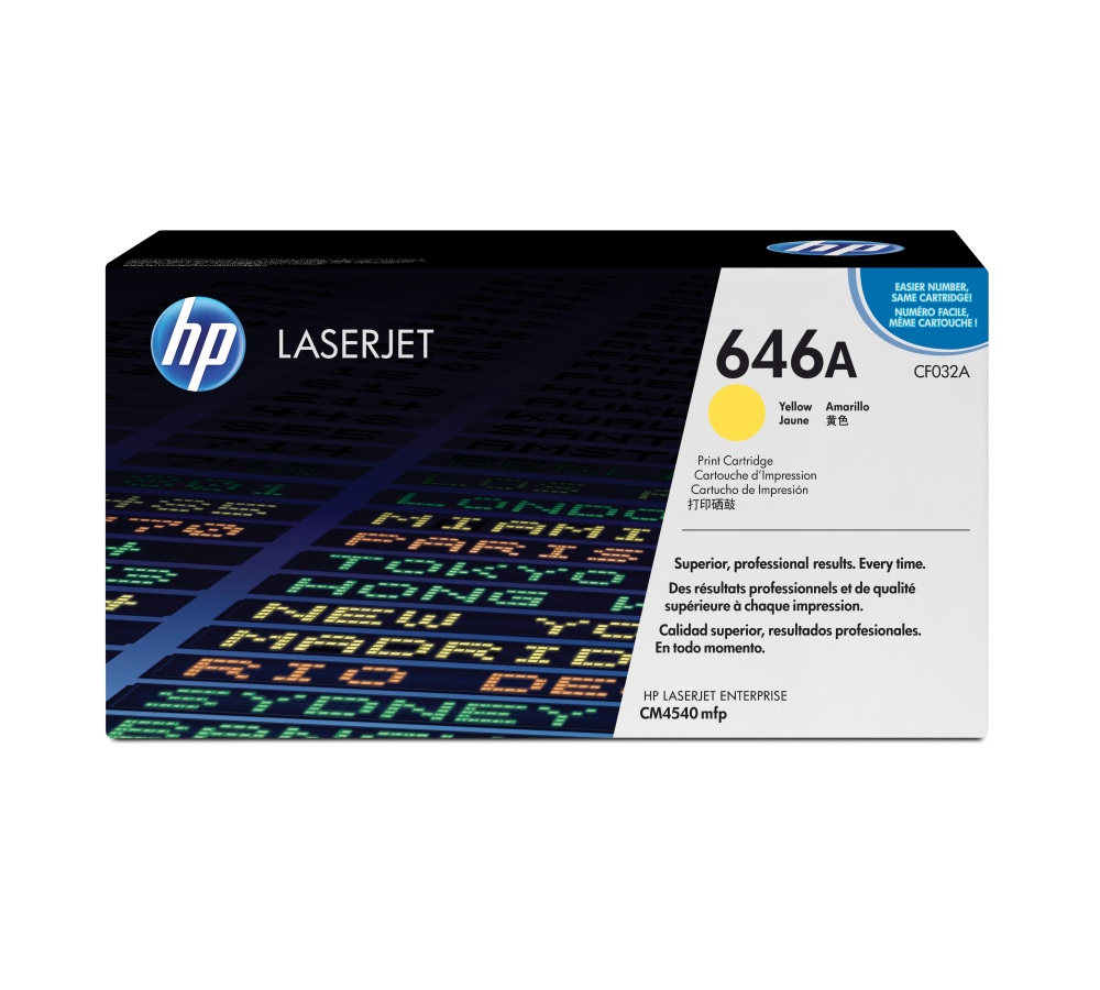 Toner HP 646A - žltý (CF032A)