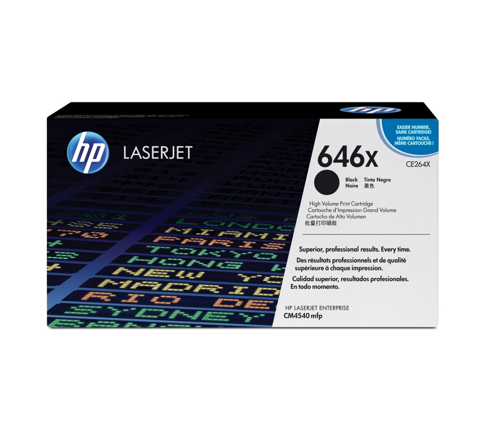 Toner HP 646X - čierny (CE264X)