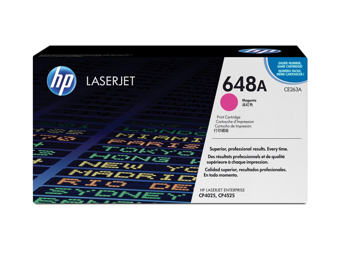 Toner HP 648A - purpurový (CE263A)