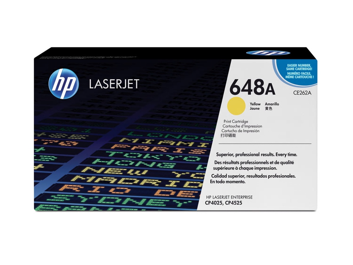 Toner HP 648A - žltý (CE262A)