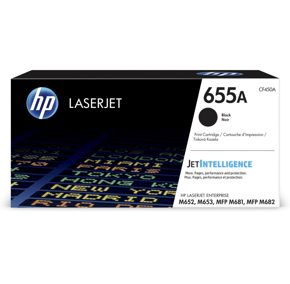 Toner HP 655A - čierny (CF450A)