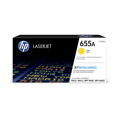 Toner HP 655A -&nbsp;žltý (CF452A)