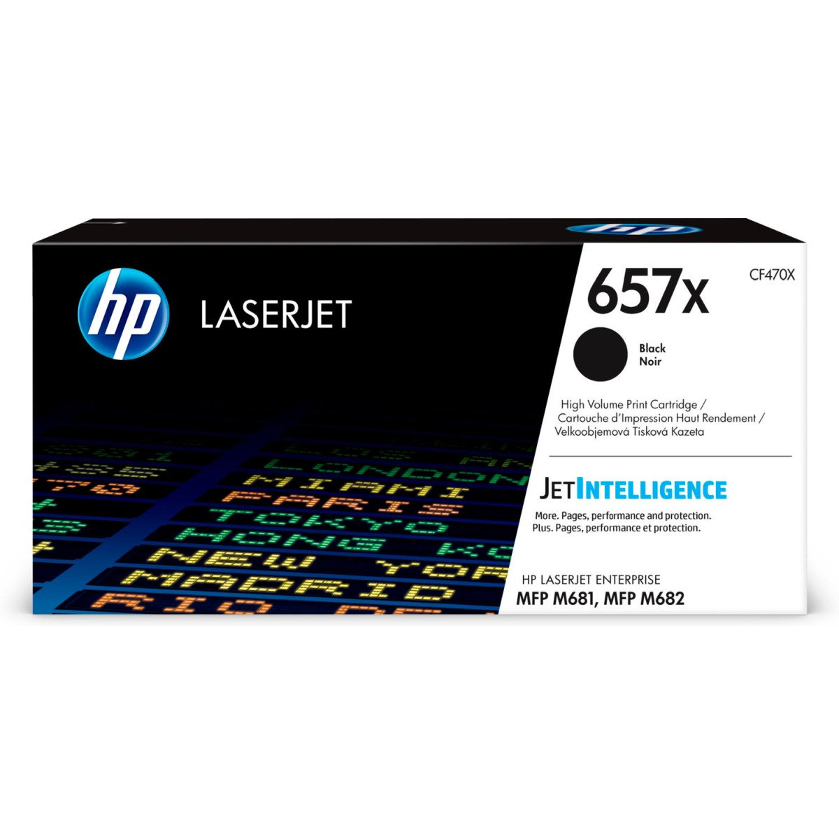 Toner HP 657X - čierny (CF470X)