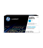 Toner HP 657X - azúrový (CF471X)