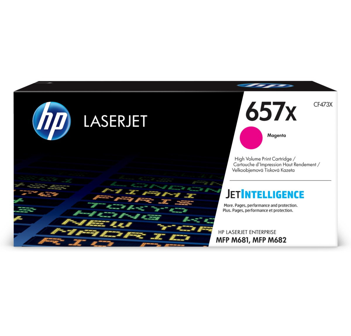 Toner HP 657X - purpurový (CF473X)