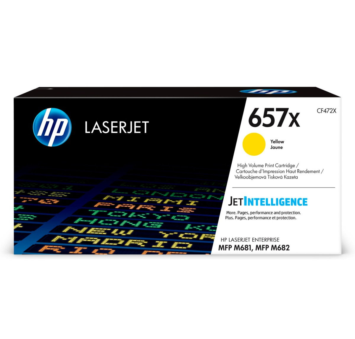 Toner HP 657X - žltý (CF472X)