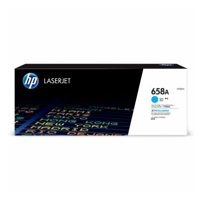 Toner HP 658A - azúrový (W2001A)