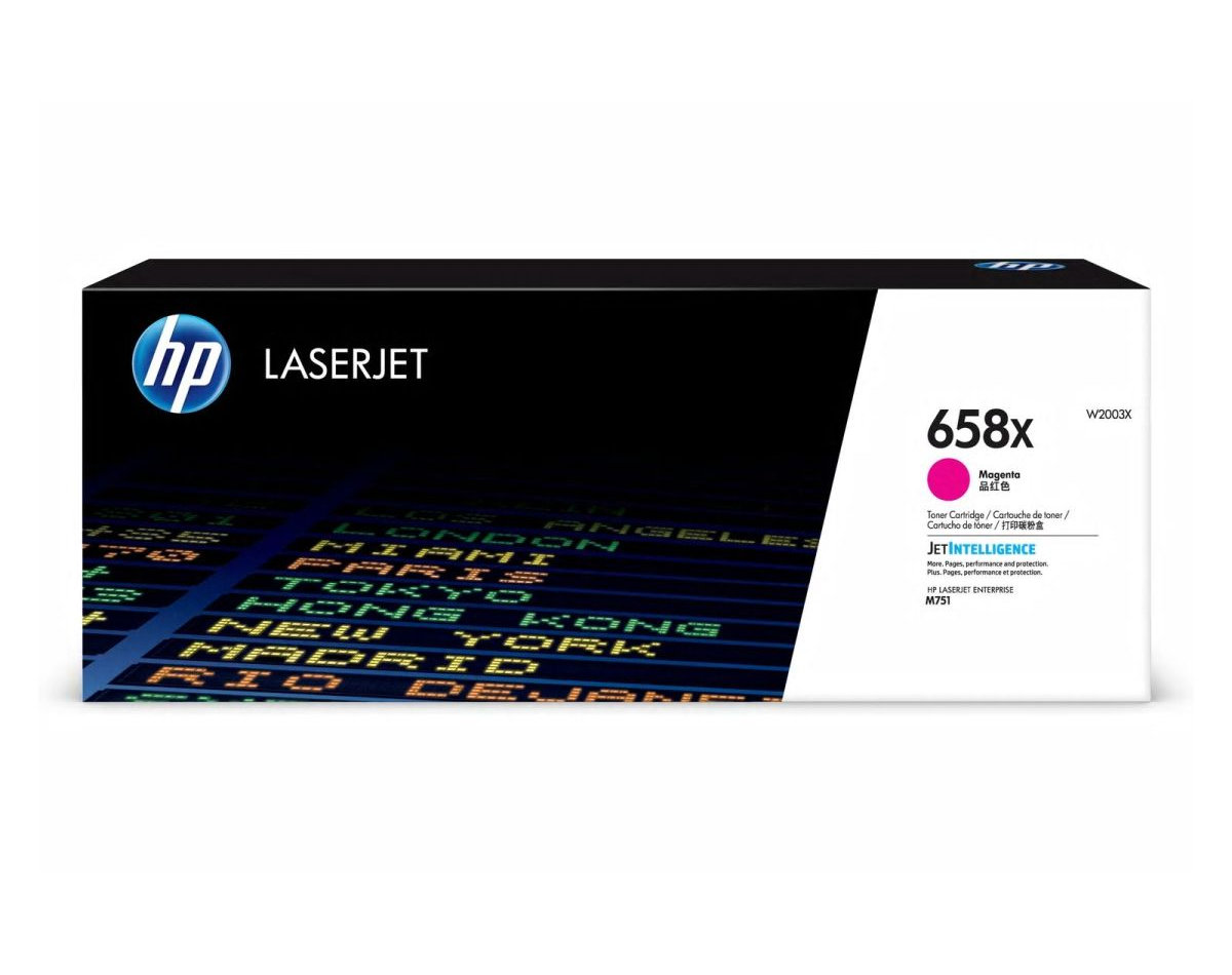 Toner HP 658X - purpurový (W2003X)