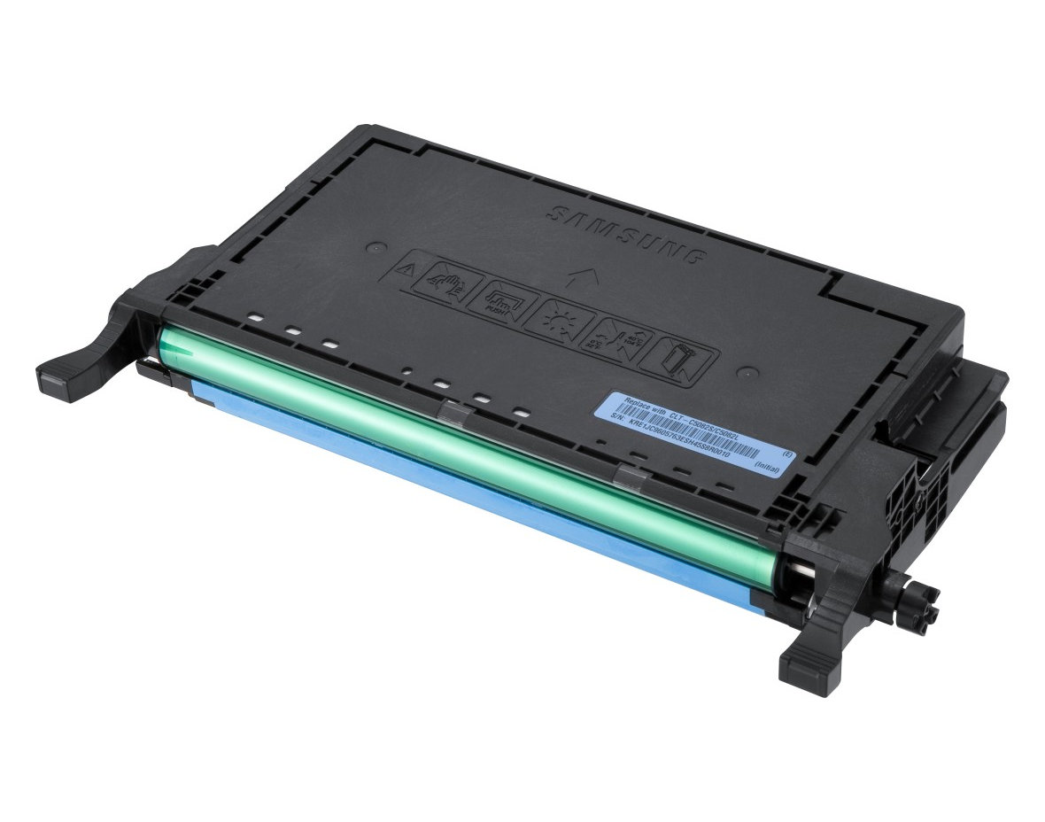 Toner Samsung CLT-C5082L - azúrový (SU055A)