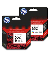 Atramentová náplň HP 652 - sada farieb (HP-652)