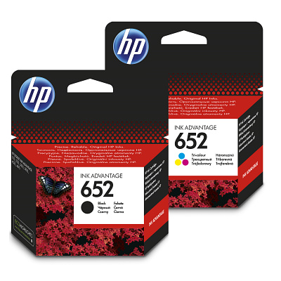 Atramentová náplň HP 652 -&nbsp;sada farieb (HP-652)