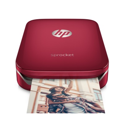 Fotografická tlačiareň HP Sprocket - červená (Z3Z93A)