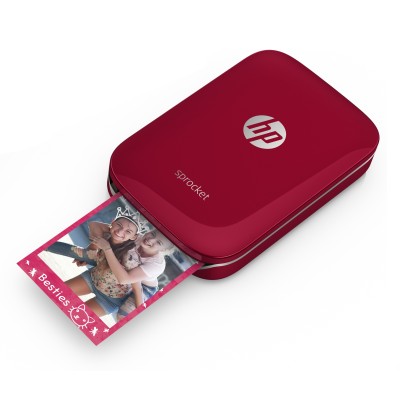 Fotografická tlačiareň HP Sprocket - červená (Z3Z93A)