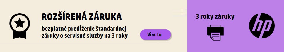 3 roky záruky k tlačiarňam HP Smart Tank