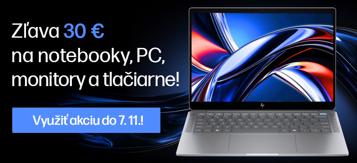 30 € zľava na notebooky a PC